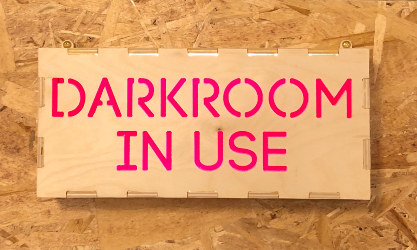 Darkroom Sign Inventables
