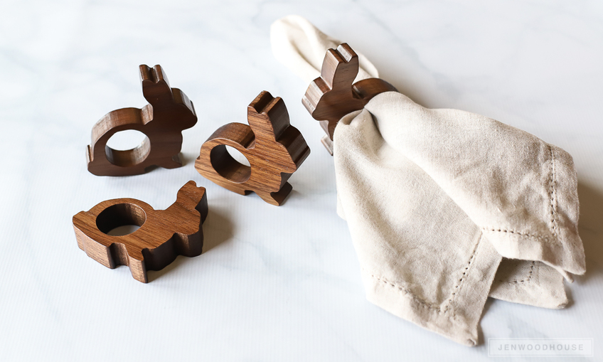 Bunny on sale napkin holders