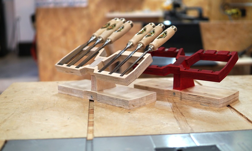 chisel holder Inventables