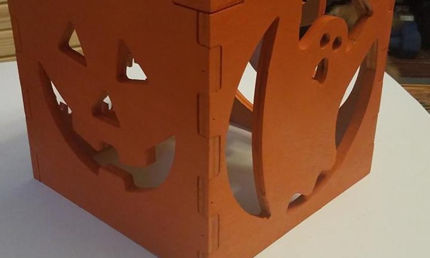 4 sided Jack O Lantern | Inventables
