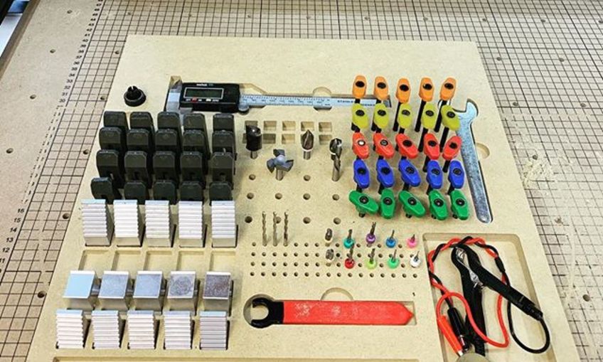 XCarve Tool Storage Inventables