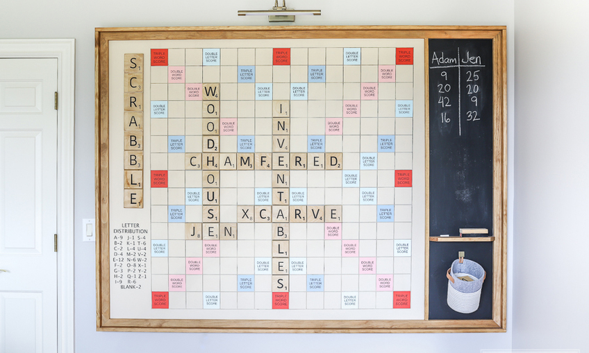 Giant Scrabble Game Inventables
