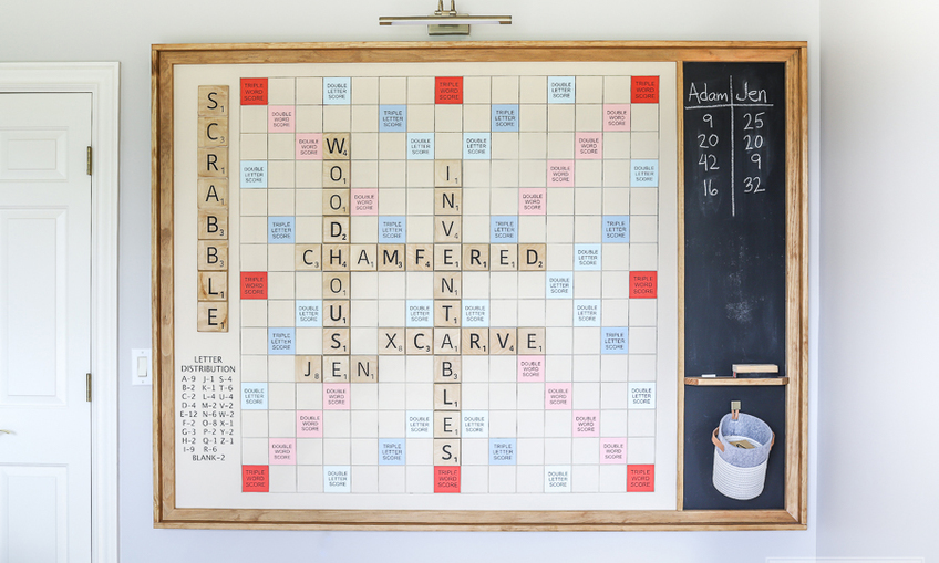 Giant Scrabble Game Inventables