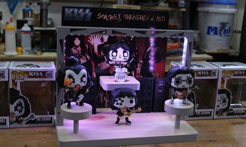 Funko pop set up on sale