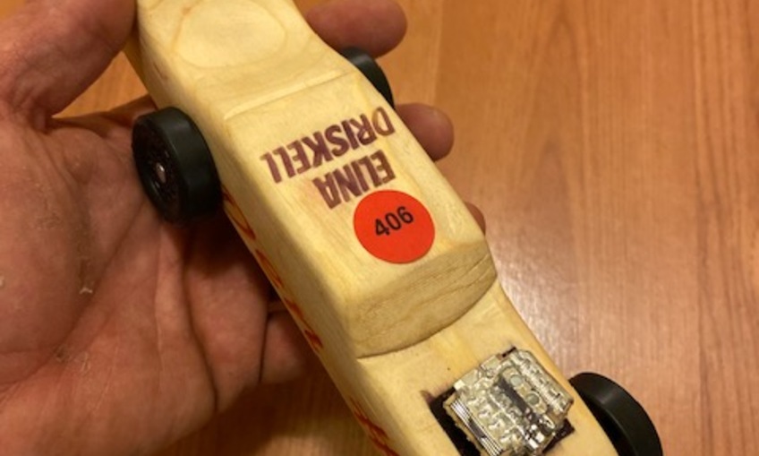 Pinewood derby series 1.0 Inventables
