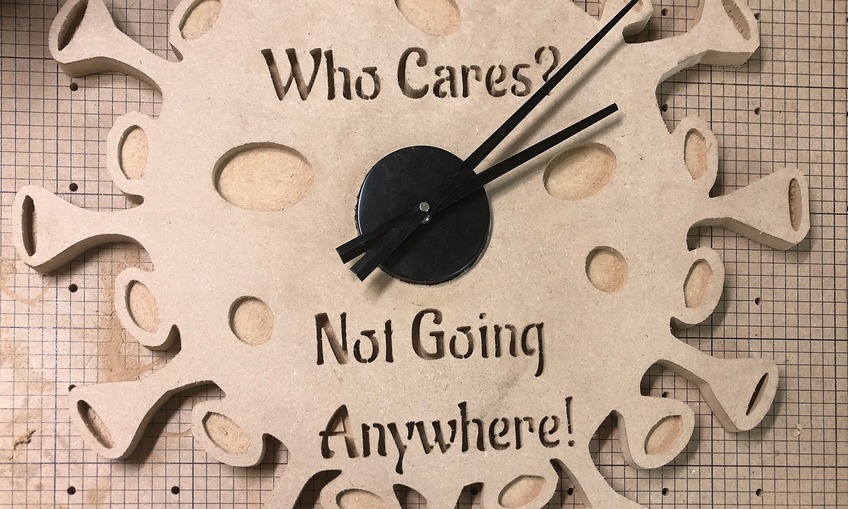 coronavirus clock Inventables