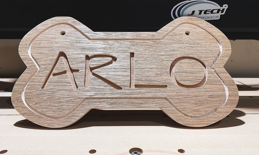 Pet Crate Name Plate Inventables