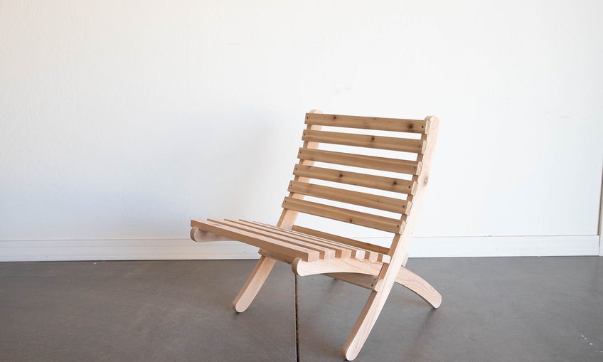 Collapsible Wooden Chair Inventables