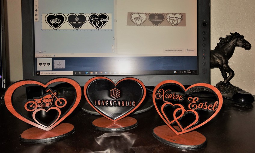 Remake of "Easel Pro Design Challenge" Inventables