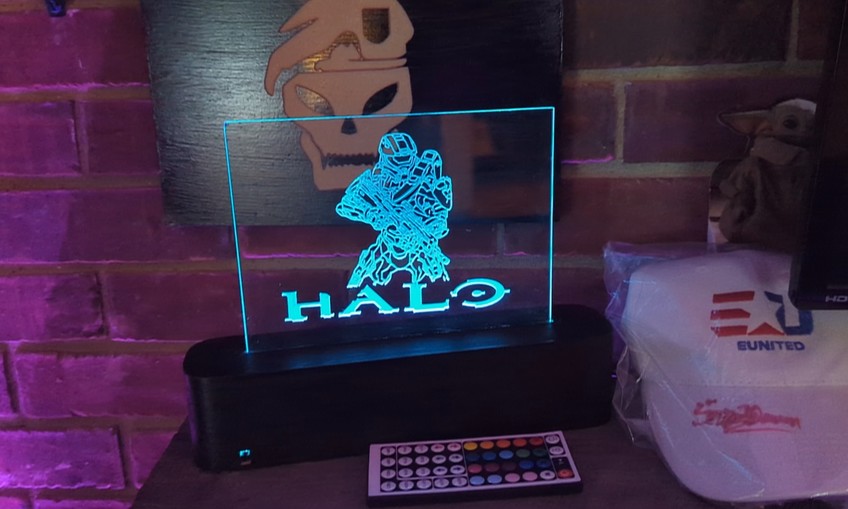 LED Light Base for Acrylic Signs Inventables