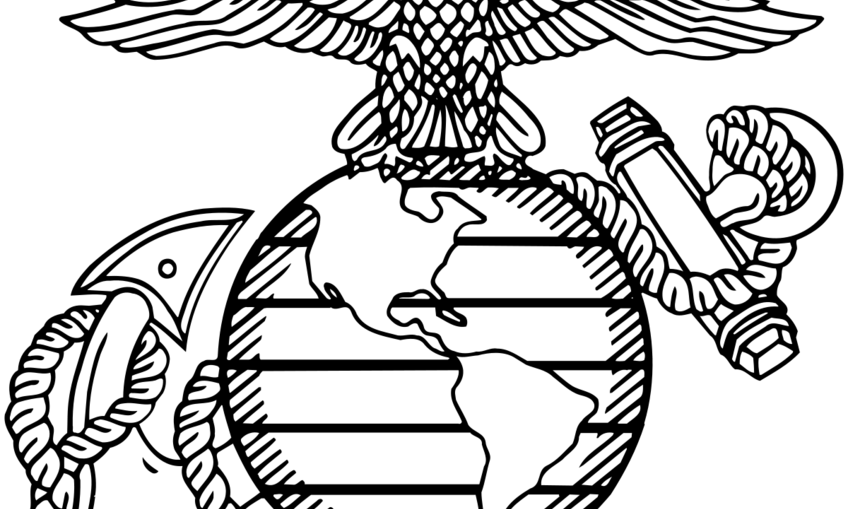 US Flag Marine Emblem Inventables