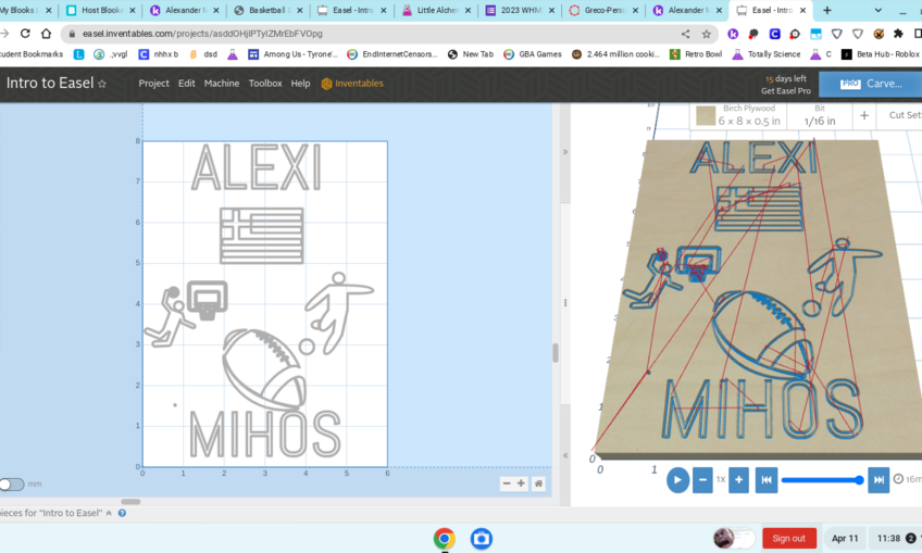 Intro to Easel Inventables