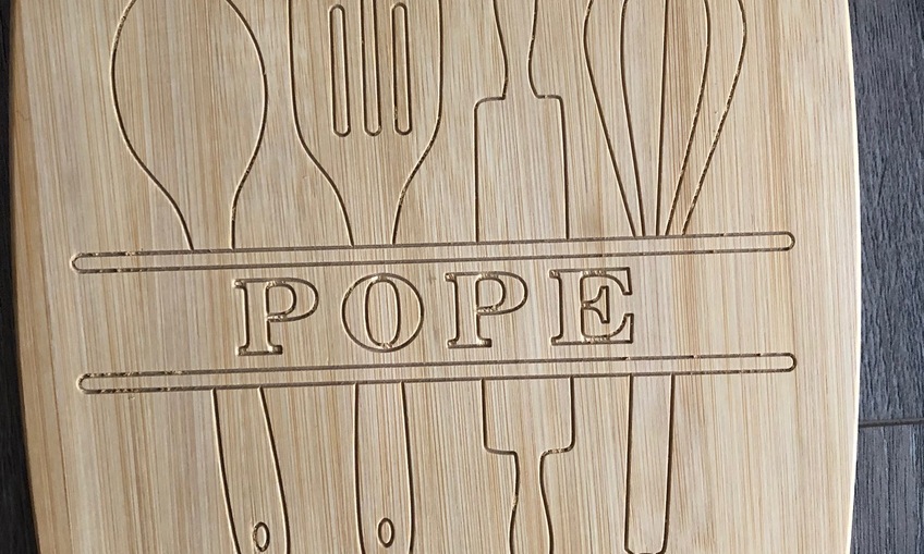 Kitchen Calculator Cutting Board Inventables