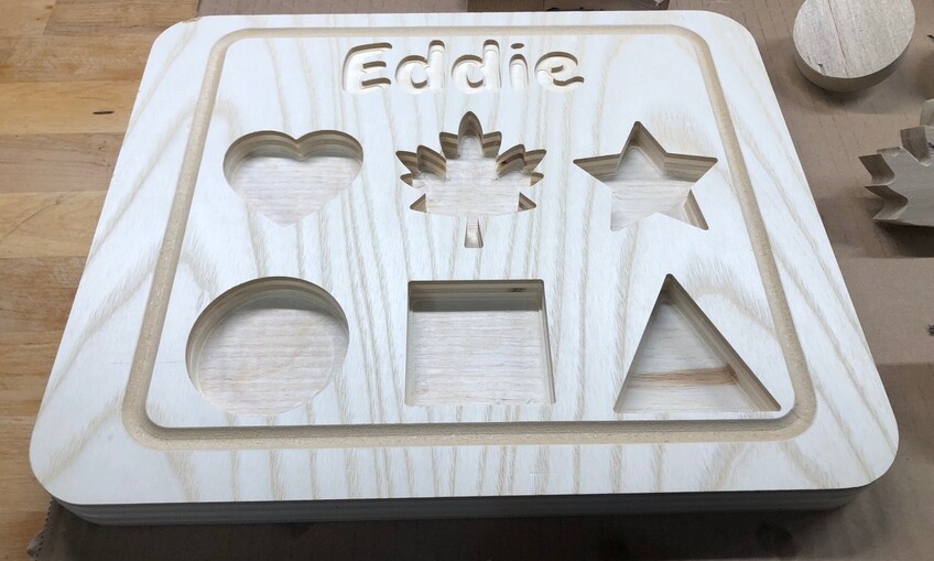 Different Shapes Puzzle Toy | Inventables