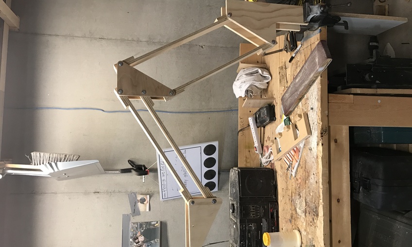 Boom Arm for Shop Camera Inventables