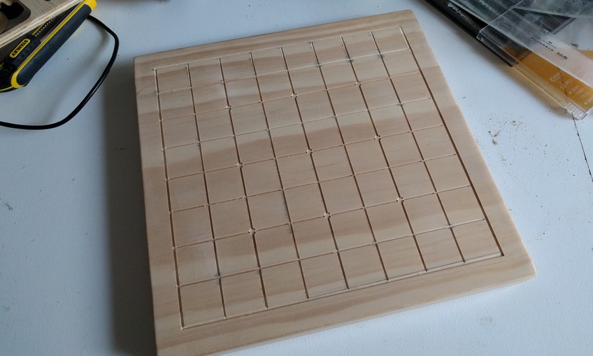 9x9 Go Game Board Inventables