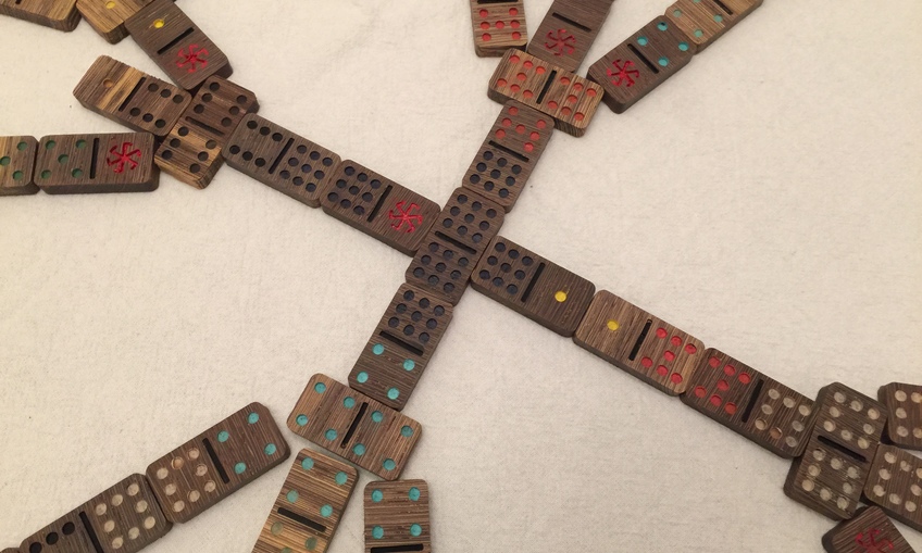 Spinner Dominoes Inventables