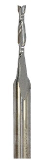 Carbide Tip Upcut 2 Flute - 1/8 in Cutting x 1/4 in Shank